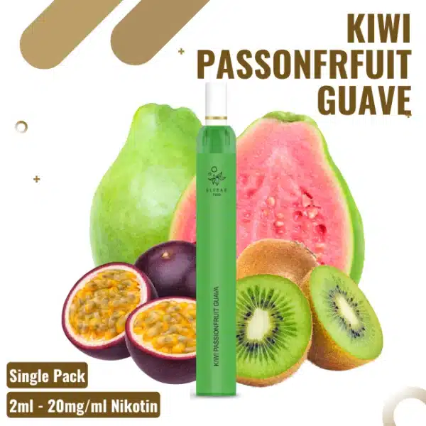 Elfbar - T600 - Einweg E-Zigarette - KIWI PASSIONFRUIT GUAVA - 20mg - CP