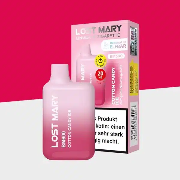 Lost Mary by Elfbar – Cotton Candy Ice – Einweg Vape