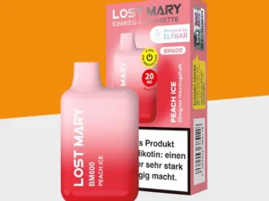 Lost Mary by Elfbar – Peach Ice – Einweg Vape