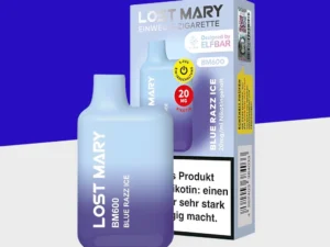 Lost Mary by Elfbar – Blue Razz Ice – Einweg Vape