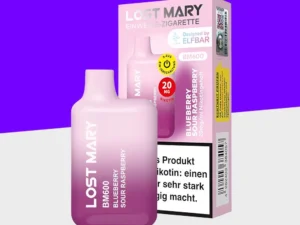 Lost Mary by Elfbar – Blueberry Sour Raspberry – Einweg Vape