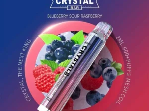SKE Crystal Bar 600 – Blueberry Sour Raspberry – Einweg Vape